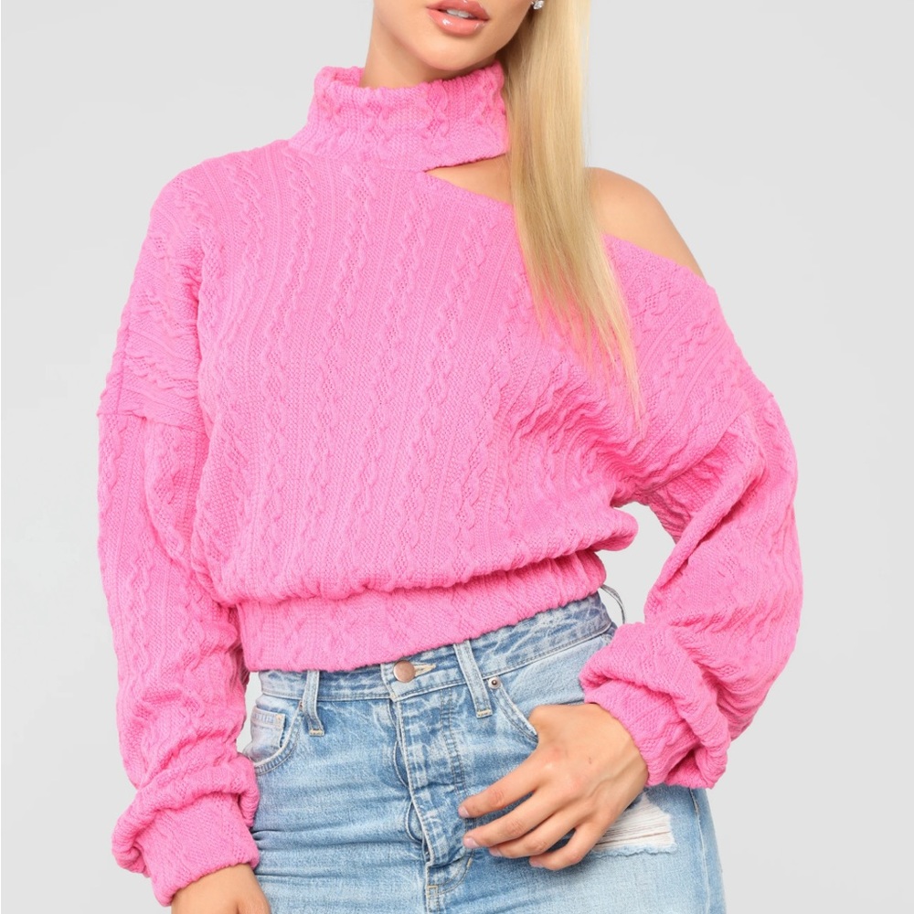 Cut me off sweater